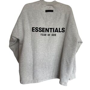 Fear of God Essentials Cream Sweatshirt